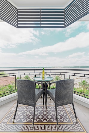 Deluxe Double Room, River View | View from room