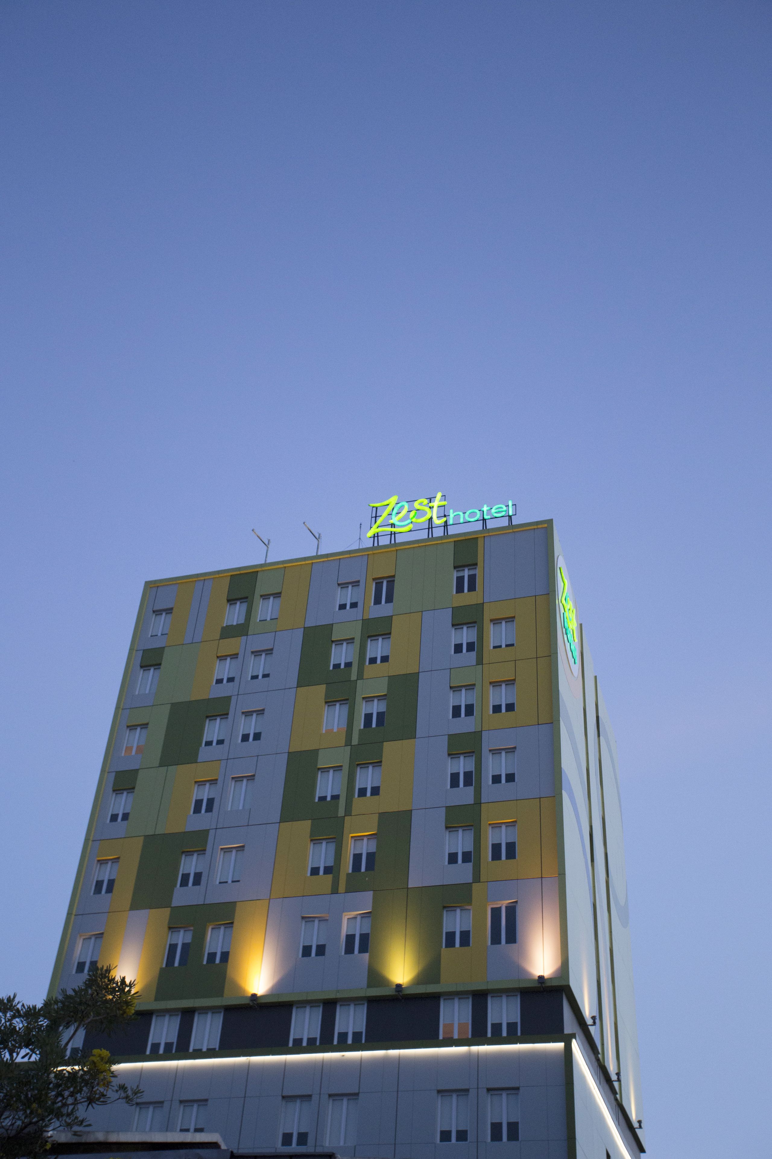 front of property – evening/night