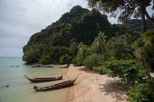 Beach nearby, white sand