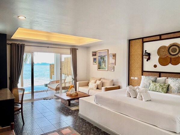 Studio, Private Pool, Partial Ocean View | In-room safe, desk, iron/ironing board, free WiFi - Arawan Beach Resort Krabi (Krabi)