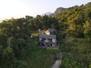 Facciata della struttura