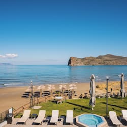 Vista spiaggia/mare