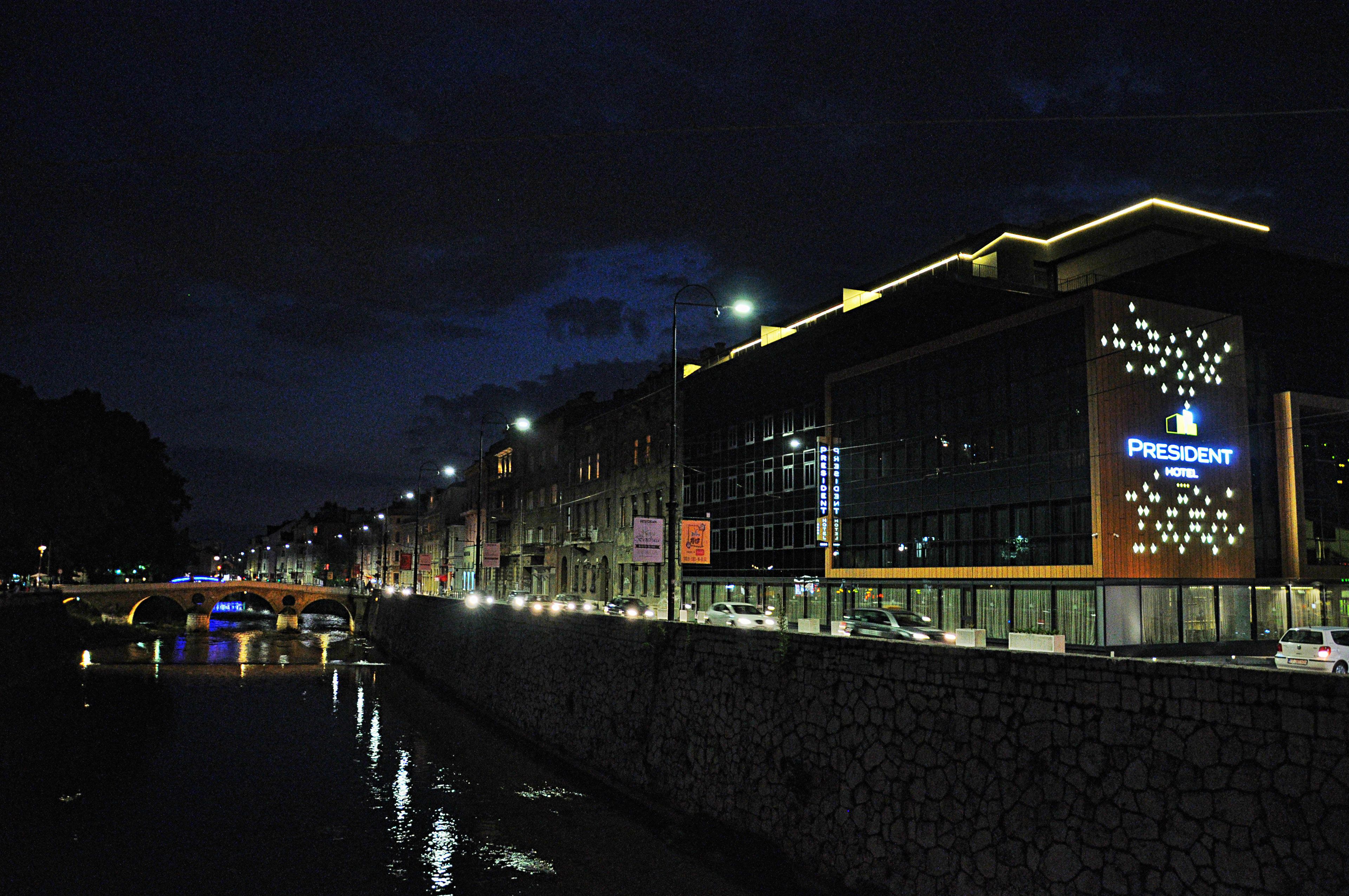 front of property – evening/night