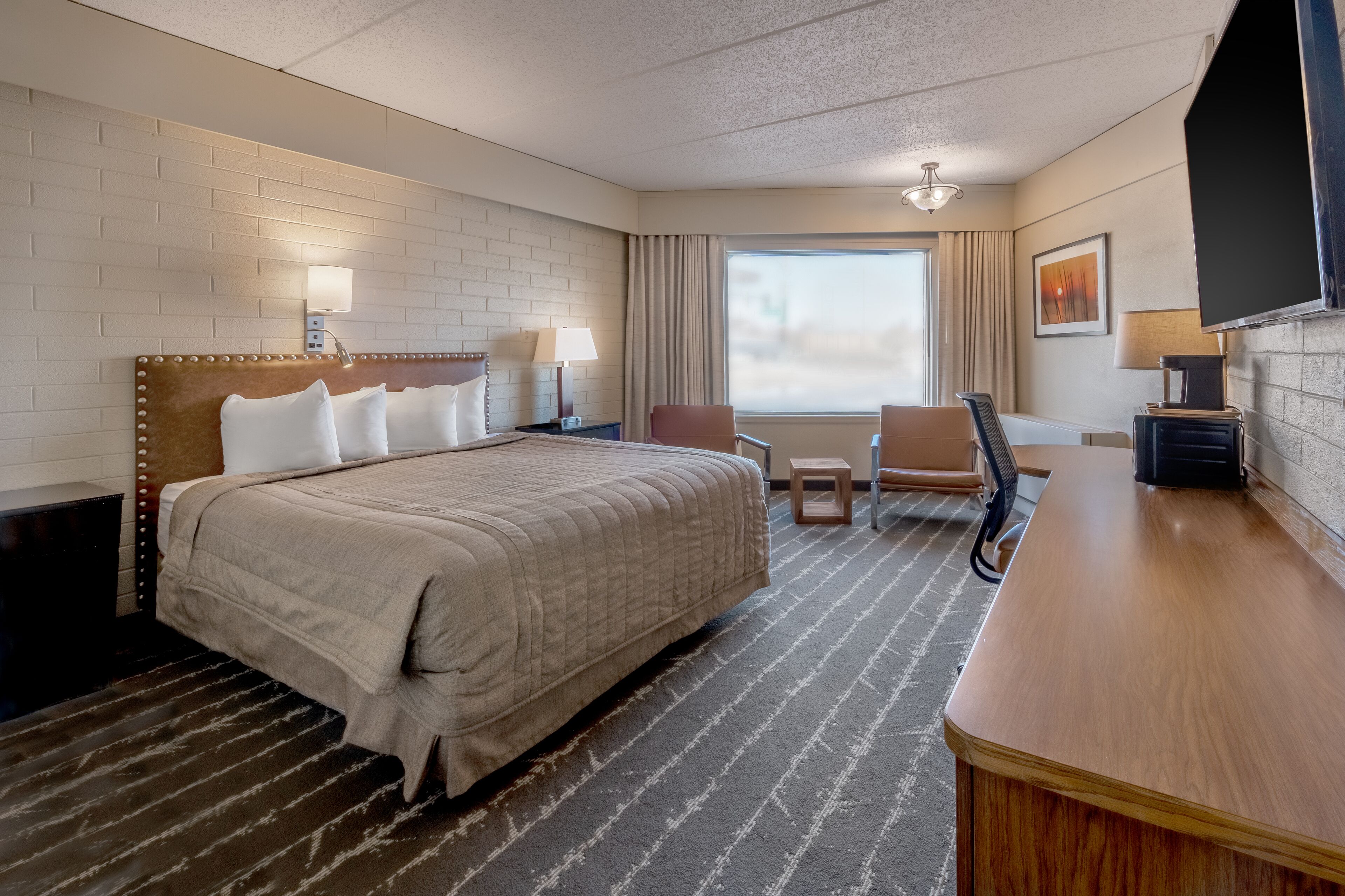 standard single room, 1 king bed | 1 bedroom, in-room safe, desk, iron/ironing board