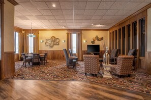 Sala de estar en el lobby