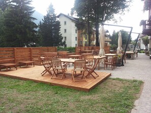 Terrace/patio - GH Hotel Piaz (San Giovanni di Fassa)