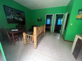 Family Apartment, 2 Bedrooms | Living area | 32-inch flat-screen TV with satellite channels, TV