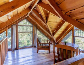 Cabin, Garden View | Living area - Cedrela Ecolodge (Copey)