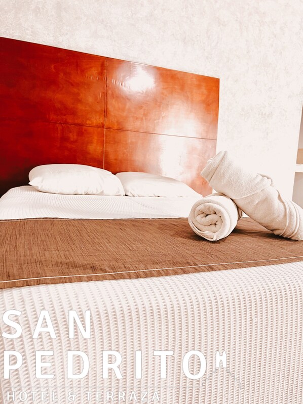 Standard Room | Individually furnished, desk, iron/ironing board, rollaway beds - Hotel Terraza San Pedrito (San Pedro Cholula)