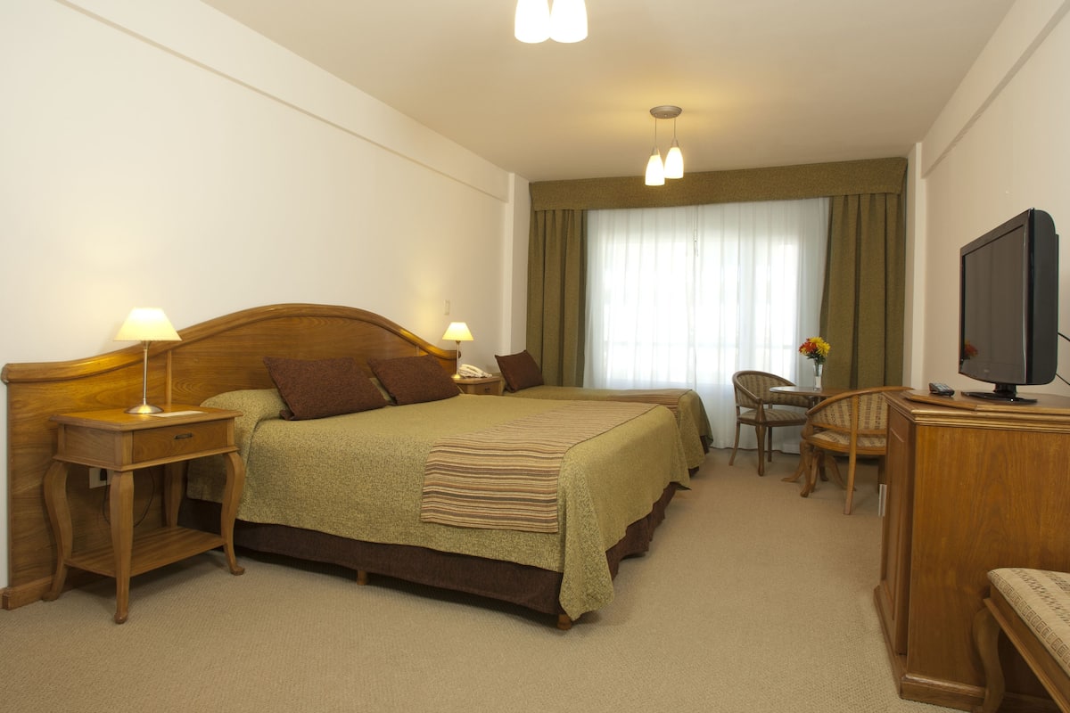 Minibar, in-room safe, desk, blackout curtains