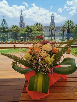 Rooftop terrace - Katari Hotel At Plaza de Armas (Arequipa)
