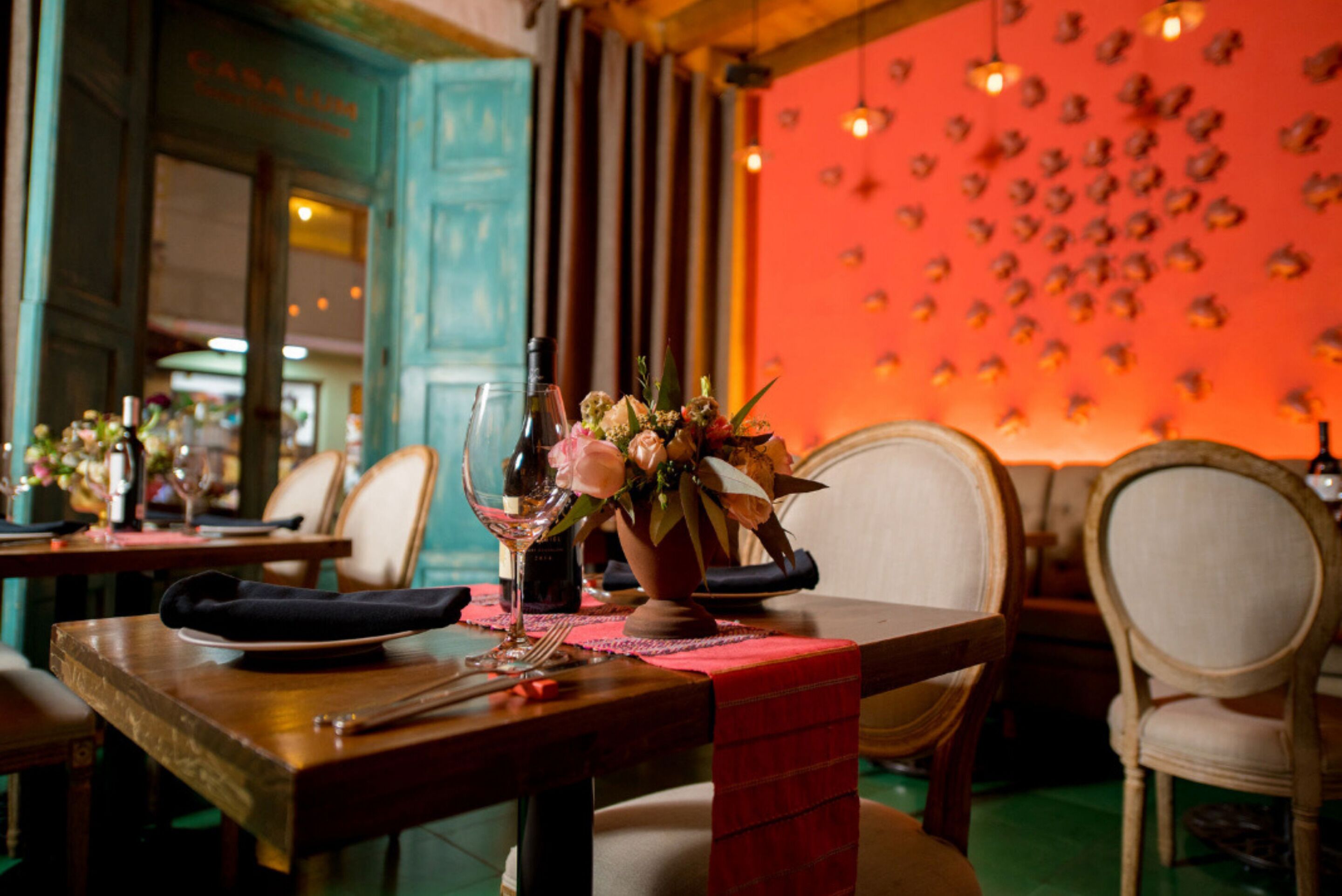 breakfast, lunch, dinner served; mexican cuisine, garden views