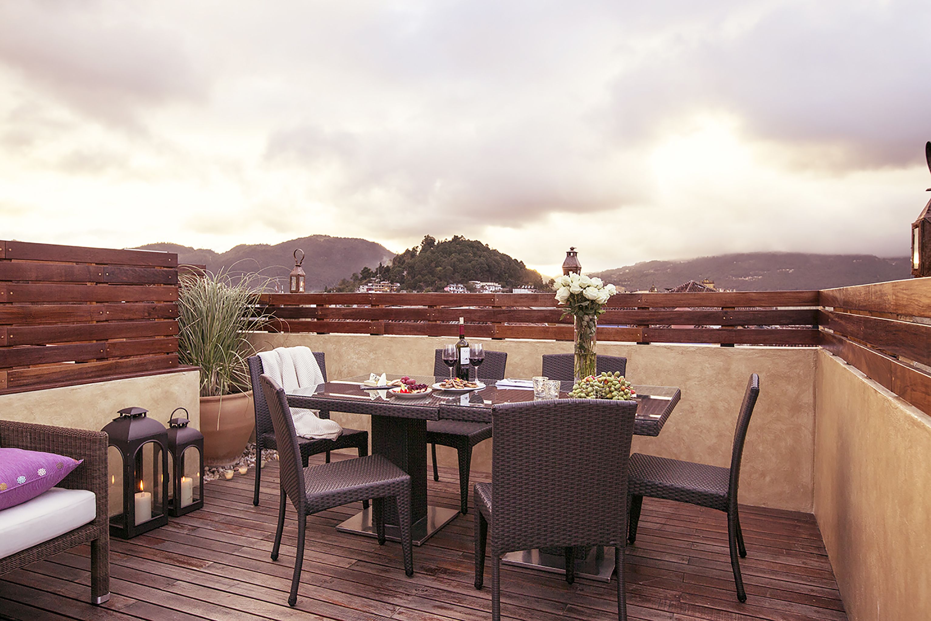 Vista desde la propiedad