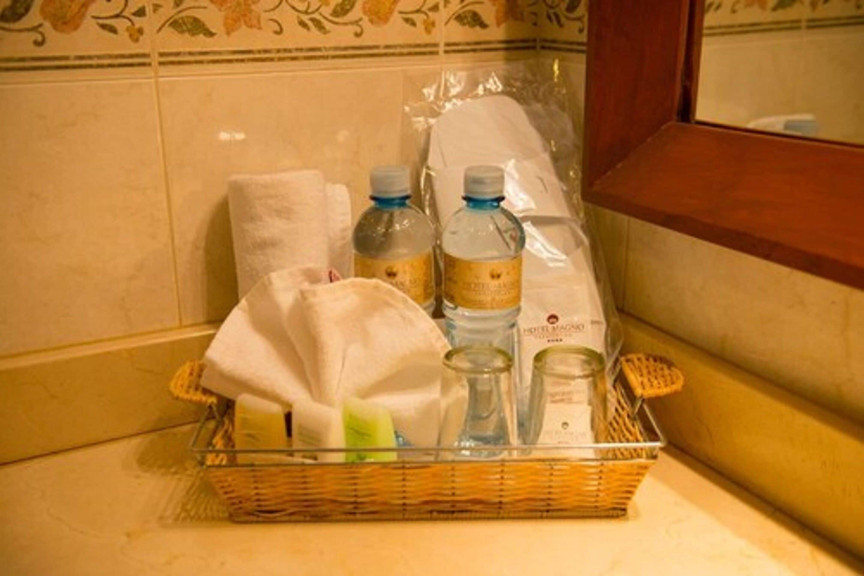 suite, 1 king bed | bathroom amenities | shower, free toiletries, hair dryer, towels