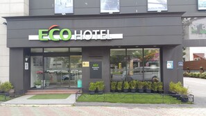 Entrada al alojamiento