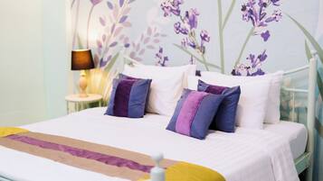 Deluxe Double Room | Dihias secara berasingan, katil lipat simpan/tambahan, Wi-fi percuma