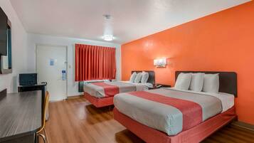 Free WiFi, bed sheets