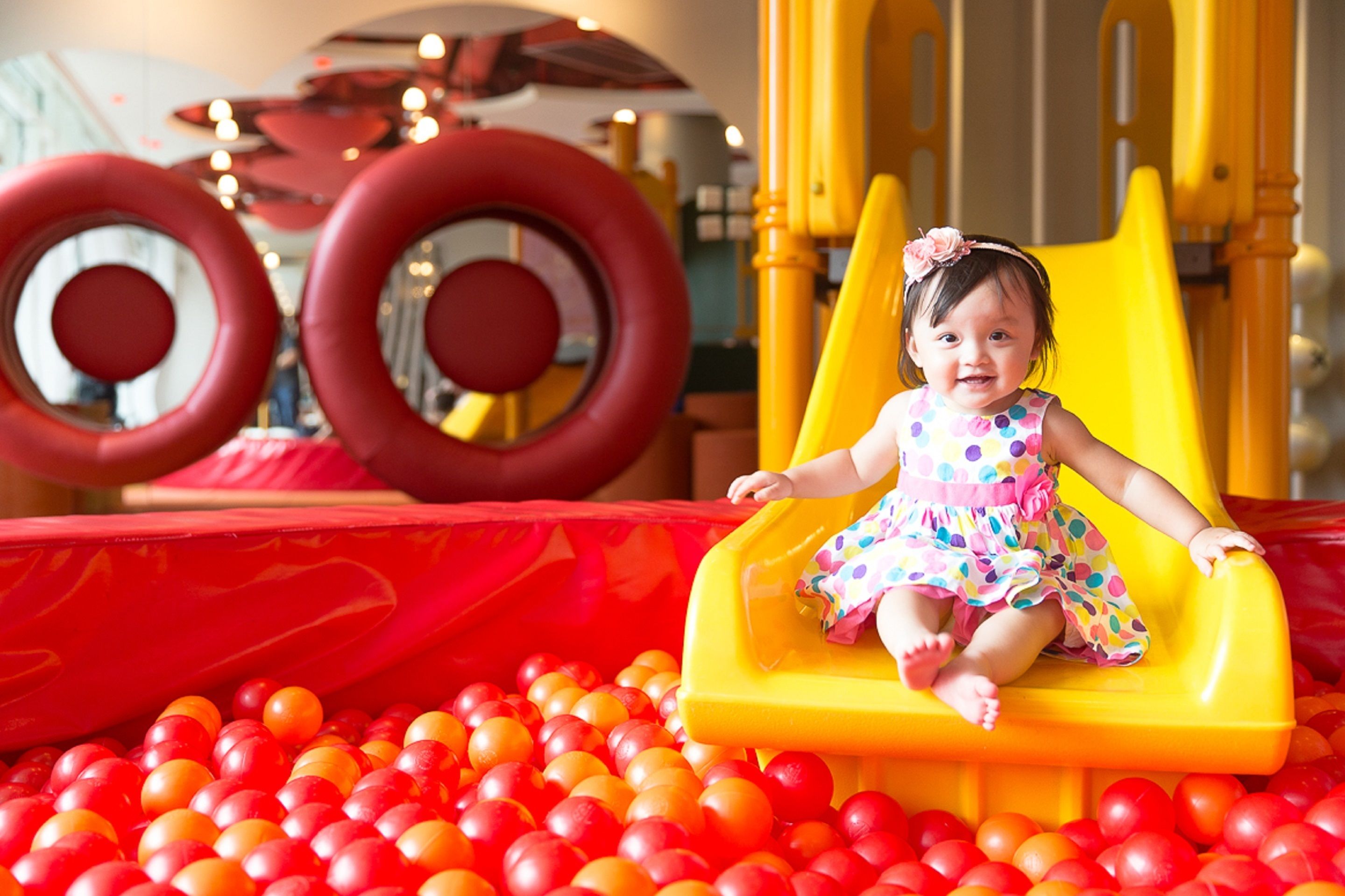 Innen-Kinderspielplatz