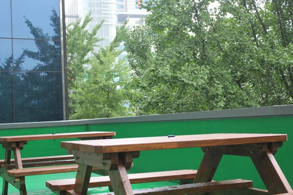 Terrace/patio - Hamory Guesthouse (Seoul)
