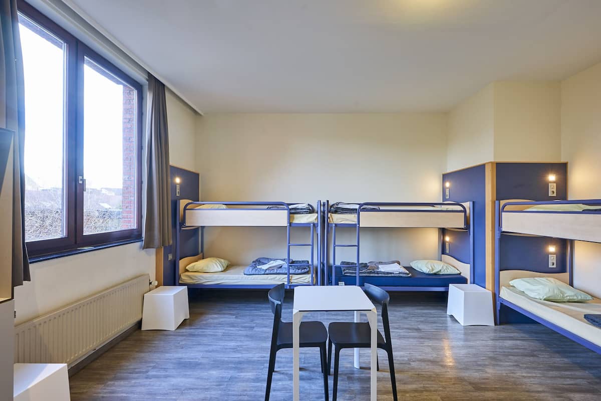 Habitación (Private 6 bed) | Caja de seguridad en la habitación, insonorización y wifi gratis