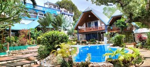 Outdoor pool, sun loungers - Princess of Coron (Coron)