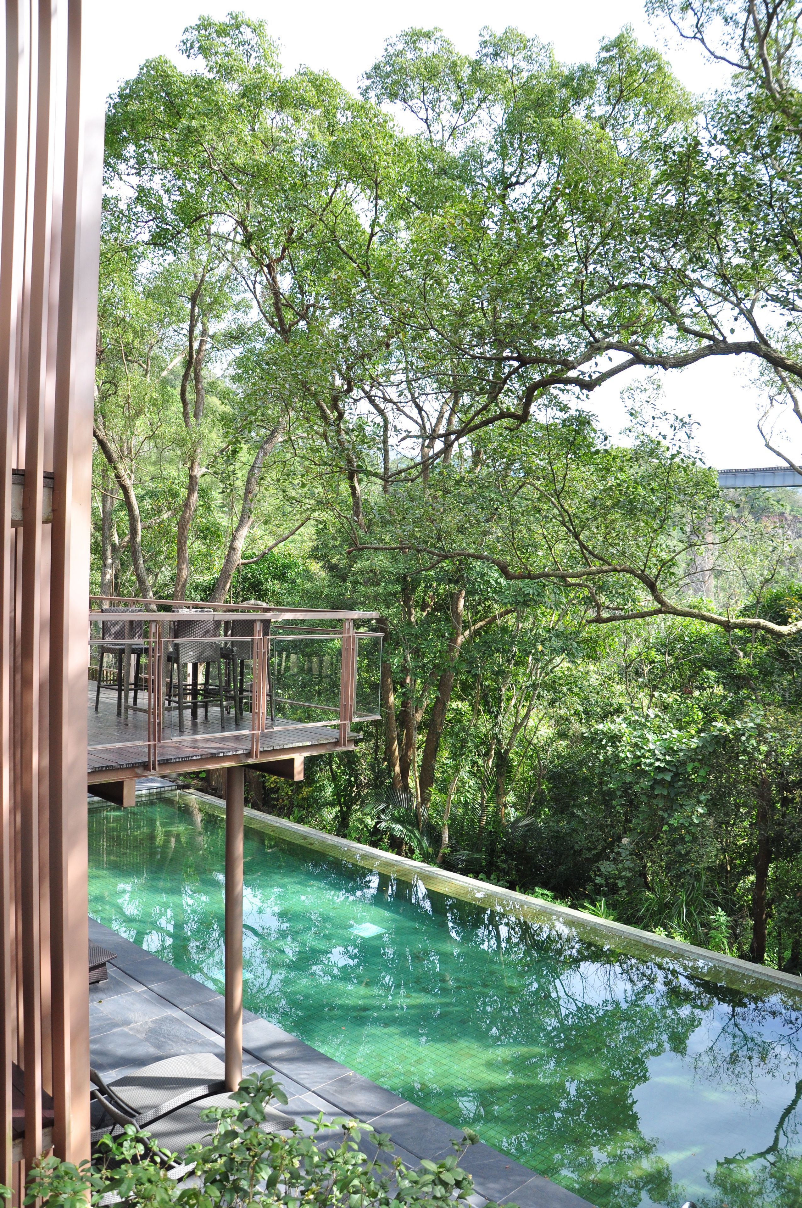 Seasonal outdoor pool