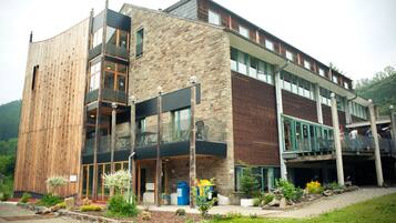 Fassade der Unterkunft
