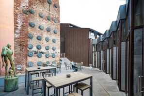 Balcony - Auberge de Jeunesse de Mons - Hostel (Mons)