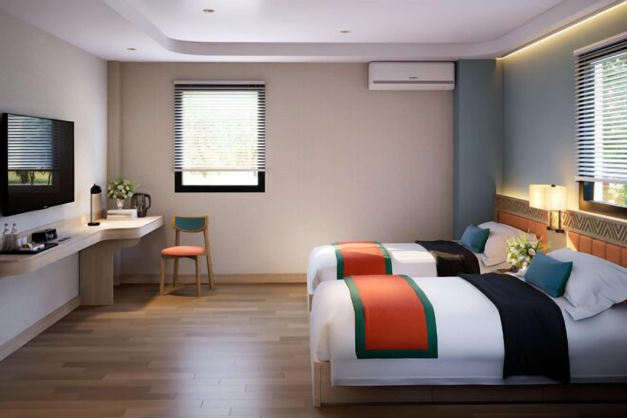 Premium bedding, minibar, in-room safe, desk