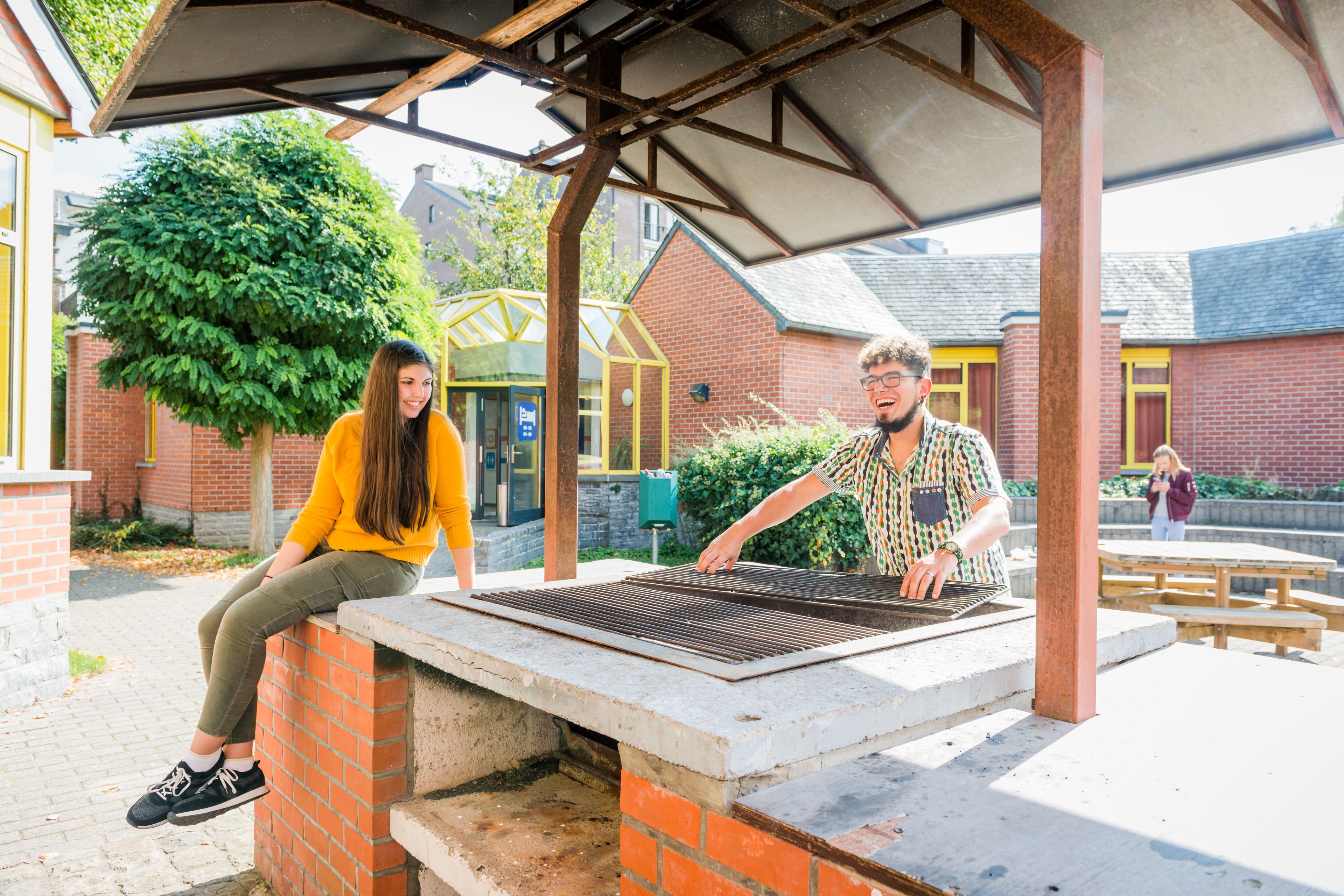 Aire de pique-nique/barbecue