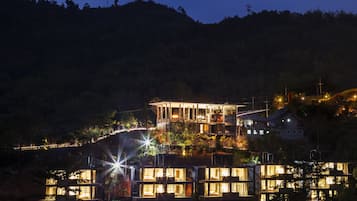 Front of property – evening/night