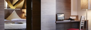 Premium bedding, in-room safe, desk, laptop workspace