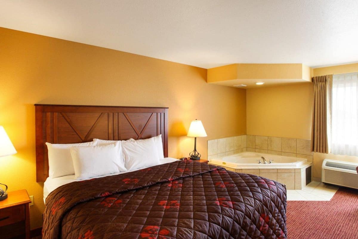 suite, 1 king bed, accessible, non smoking | iron/ironing board, free wifi, bed sheets