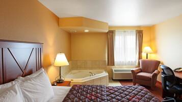 Suite, 1 King Bed, Accessible, Non Smoking | Iron/ironing board, free WiFi, bed sheets