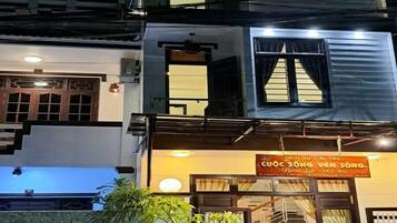 Front of property – evening/night