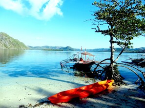 Privatstrand, weißer Sandstrand, kostenloser Shuttle zum Strand