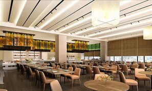 2 Restaurants, Mittagessen, Abendessen, asiatische Küche