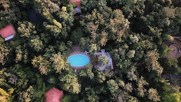 Udendørs pool, en naturpool