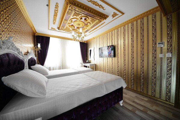 Premium bedding, pillow-top beds, soundproofing, free WiFi - Babel Park Hotel (Istanbul)