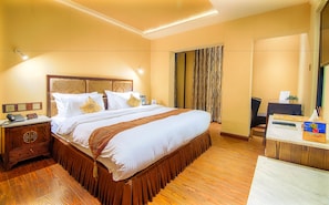 In-room safe, desk, blackout curtains, soundproofing - Divinity By Audra Hotels (Mathura)
