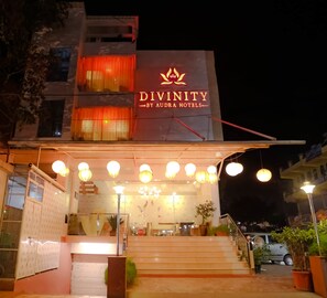 Front of property – evening/night - Divinity By Audra Hotels (Mathura)