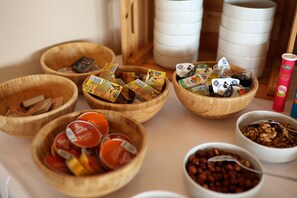 Petit déjeuner buffet compris tous les jours