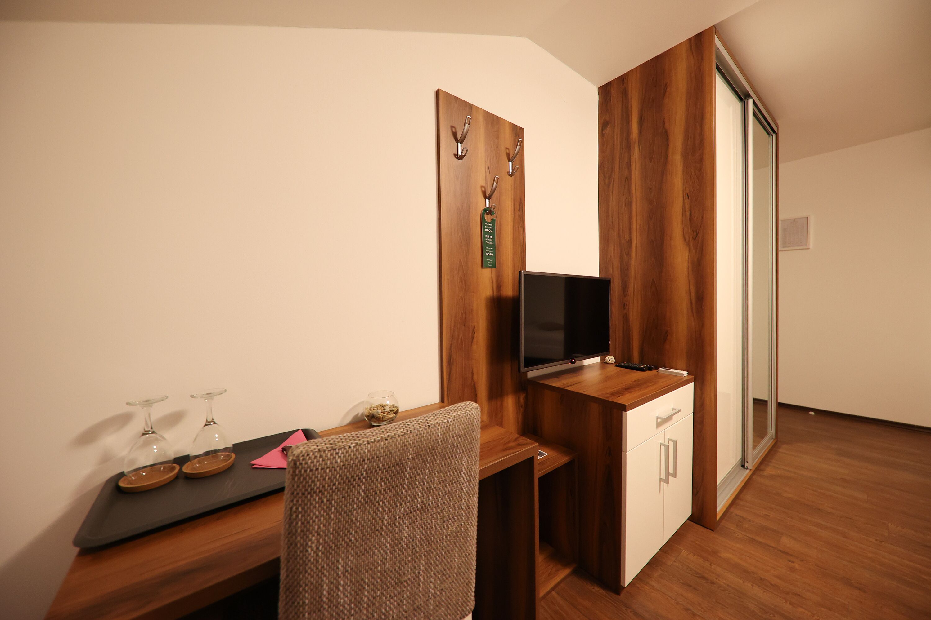 superior triple room, balcony, sea view | minibar, in-room safe, desk, blackout curtains