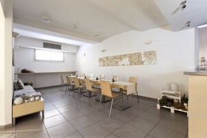 Daily buffet breakfast (EUR 15 per person)