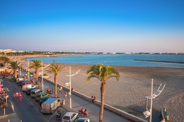 Private beach nearby