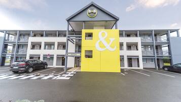 Overnatningsstedets facade