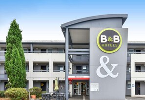 Façade de l’hébergement