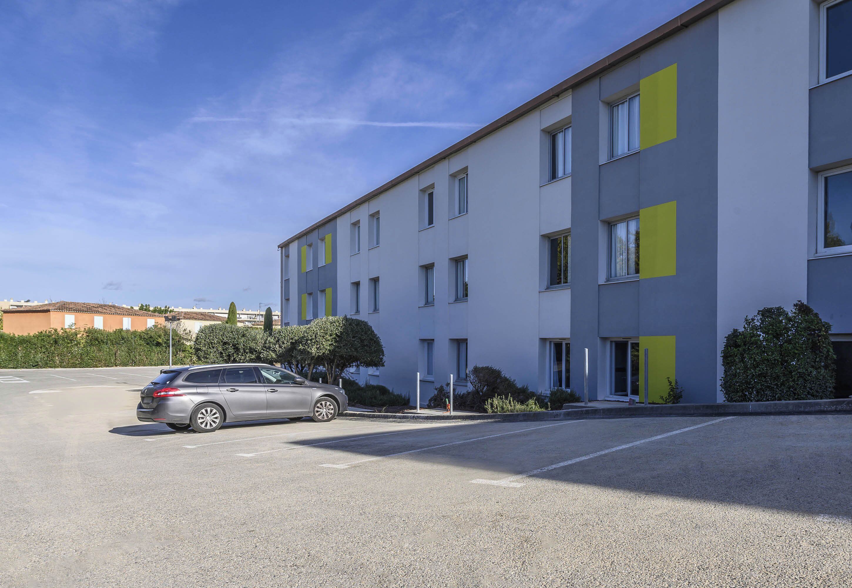 Voorkant van accommodatie