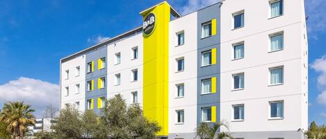 Façade de l’hébergement