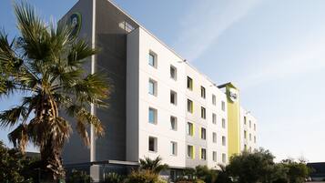 Voorkant van accommodatie